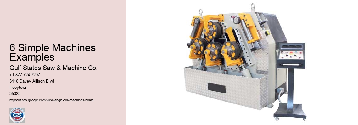 6 Simple Machines Examples