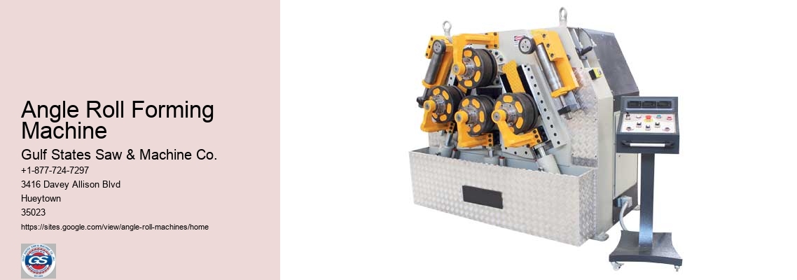 Angle Roll Forming Machine